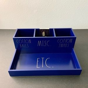 Rae Dunn Blue Storage Caddy